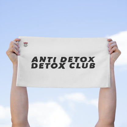 Anti detox detox club workout towel