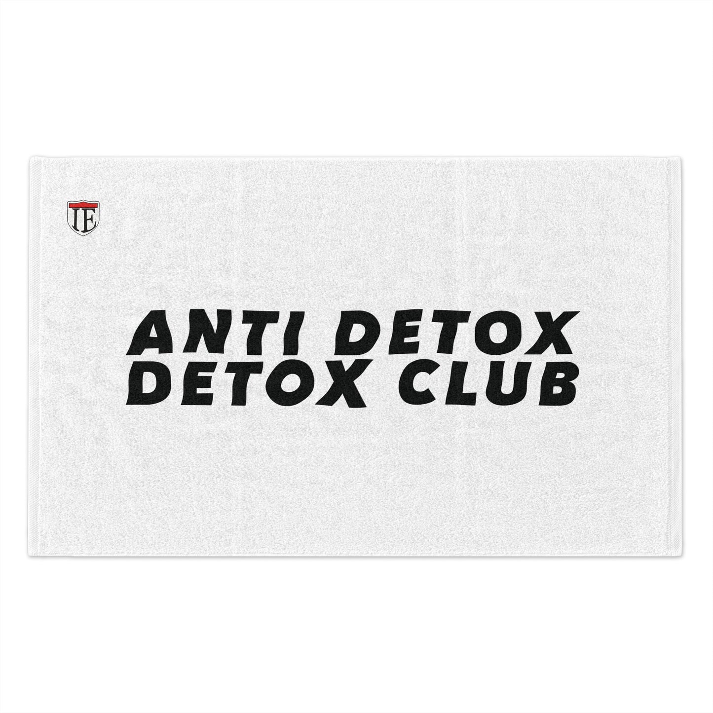 Anti detox detox club workout towel