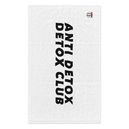Anti detox detox club workout towel